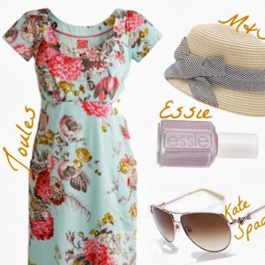 spring essentials mood board